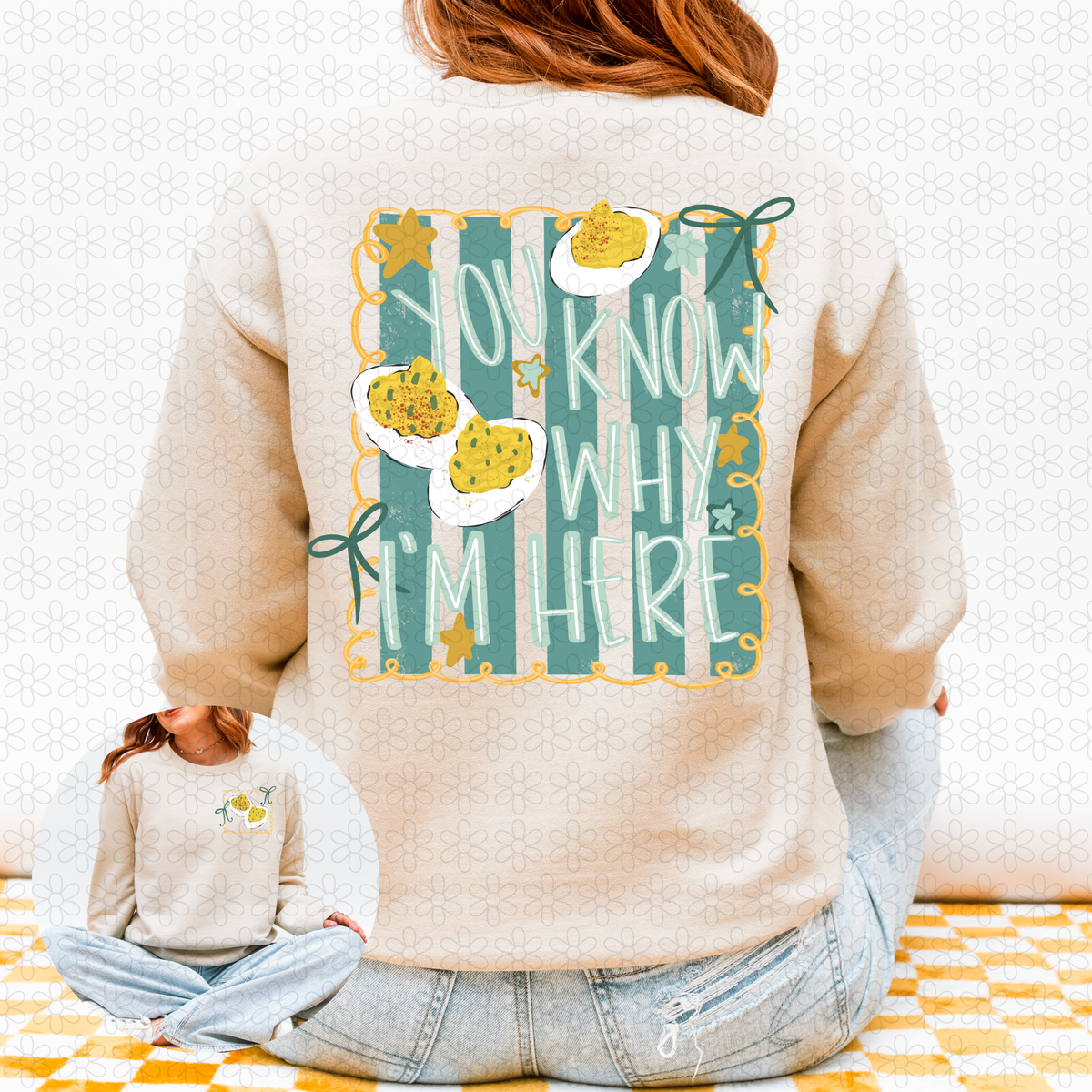 You Know why I'm Here Completed Tee
