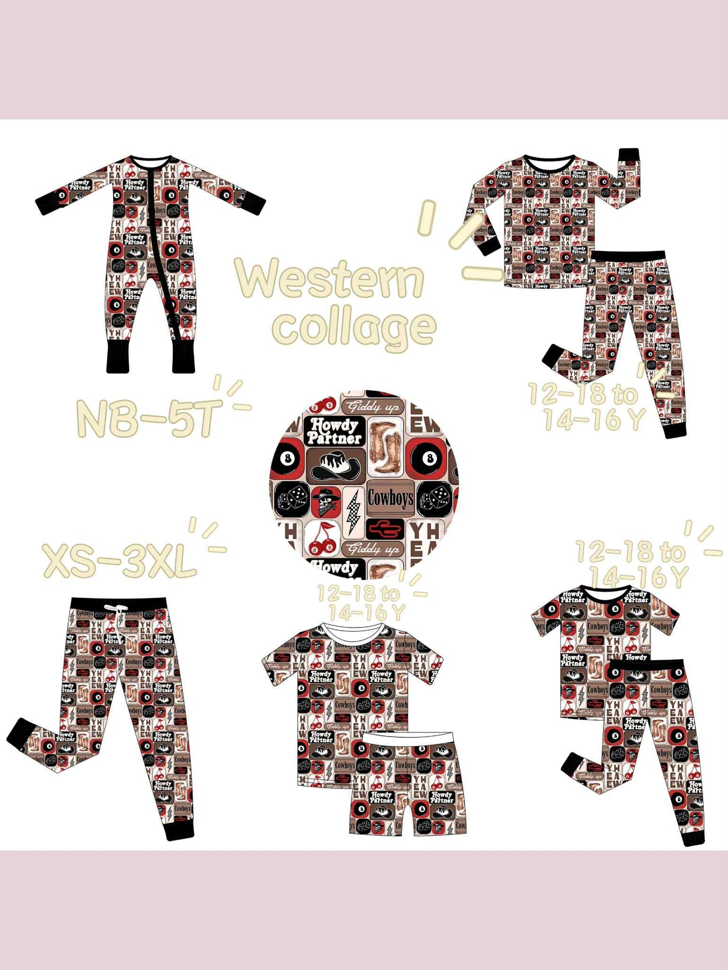 Western Collage Bamboo 11/07 DROP Closes 11/14 at 8:00pm CST