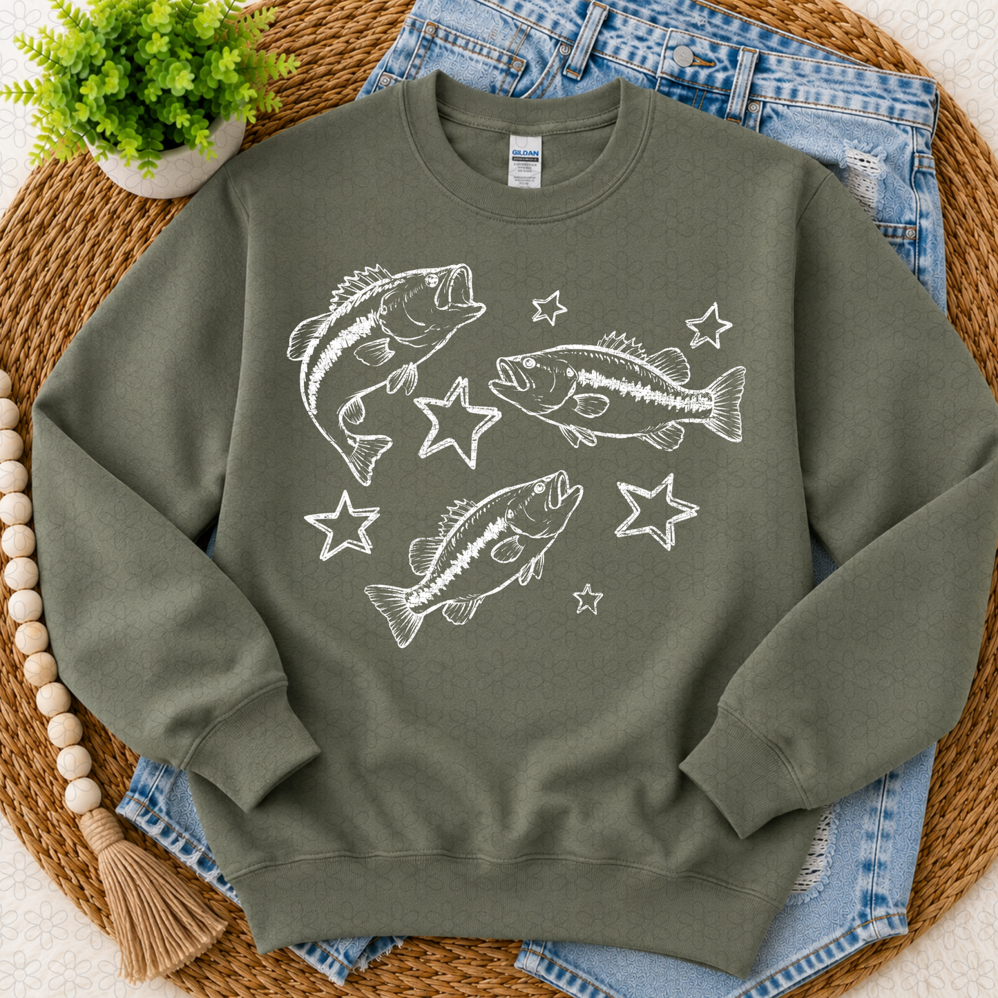 bass (Multiple Color Options) Completed Tee