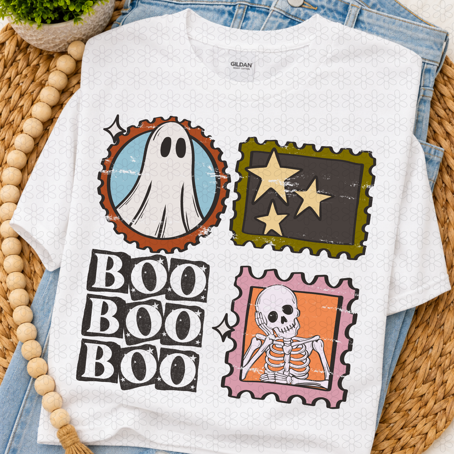 boo Completed Tee