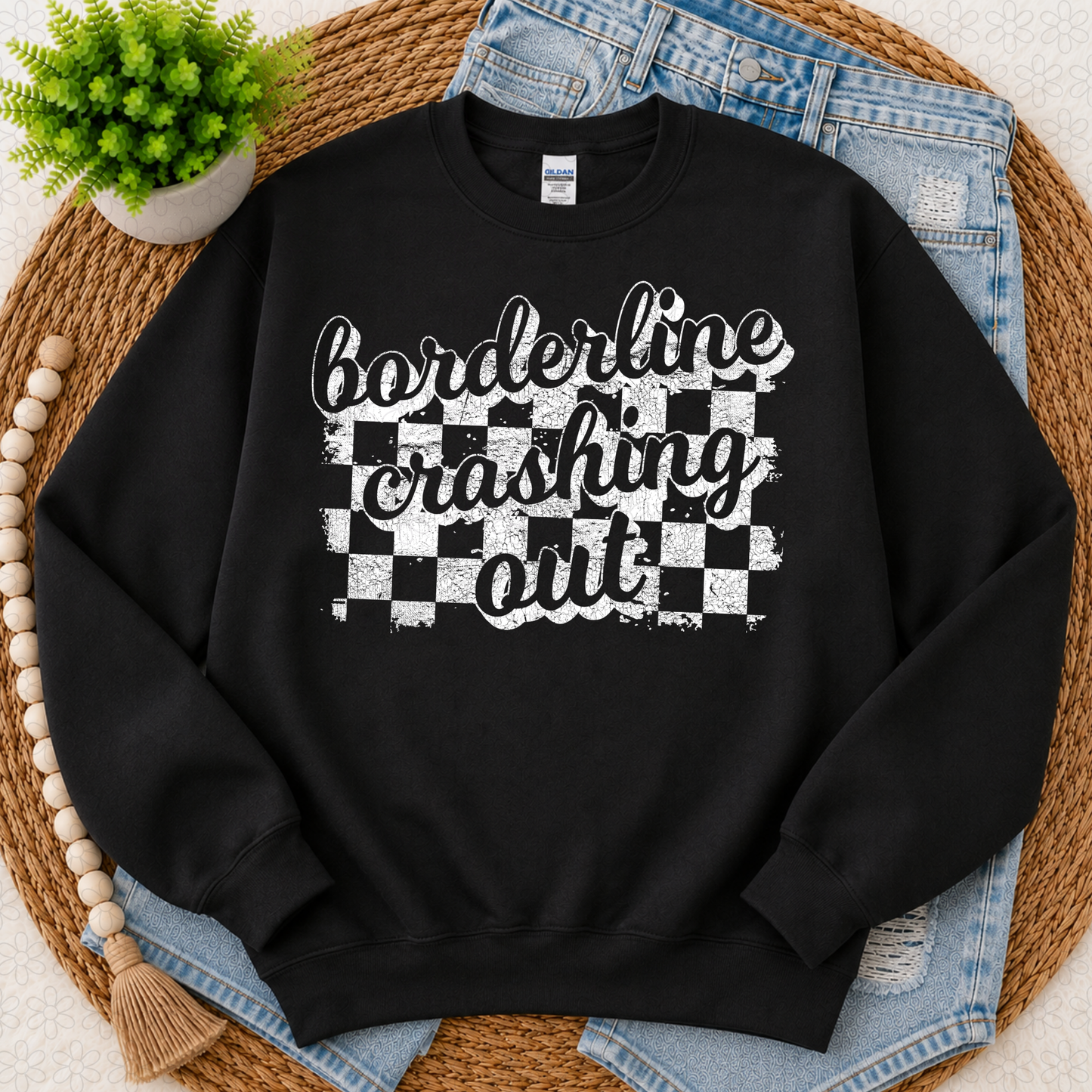 Crashing out (Multiple Color Options) DTF Transfer