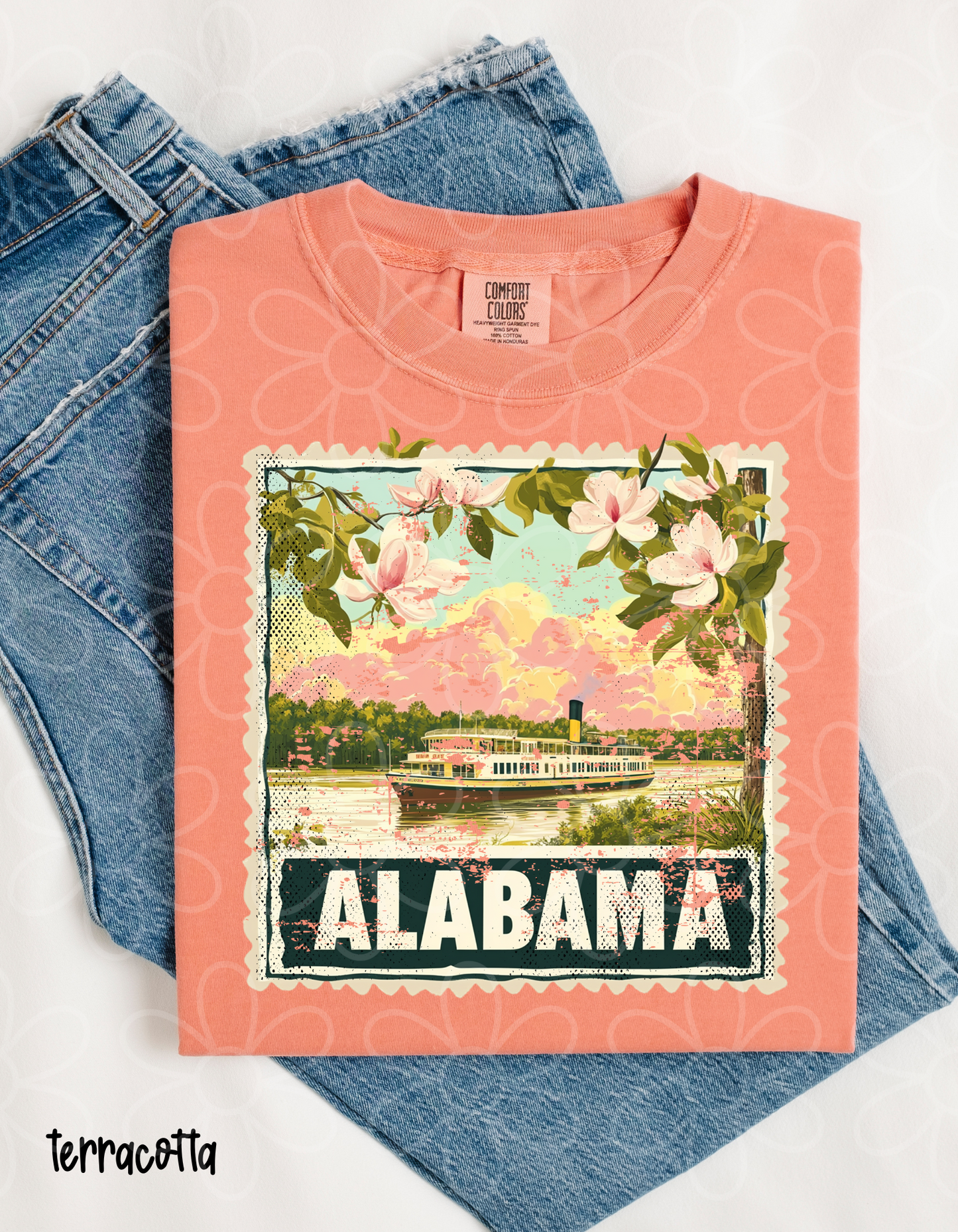Distressed States - Multiple Options Kids Completed Tee