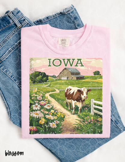 Distressed States - Multiple Options Completed Tee