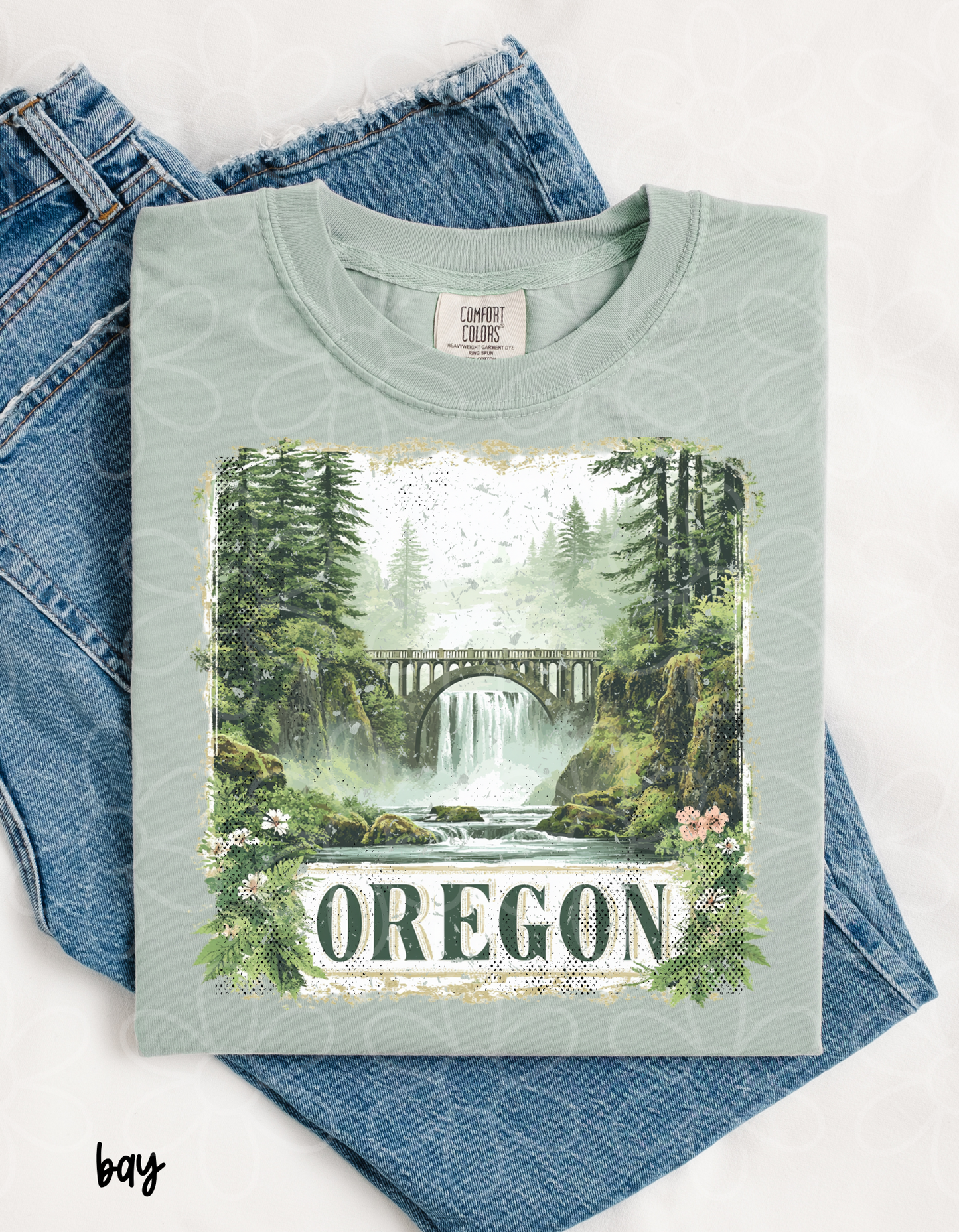 Distressed States - Multiple Options Kids Completed Tee