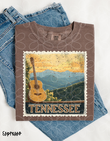Distressed States - Multiple Options Kids Completed Tee