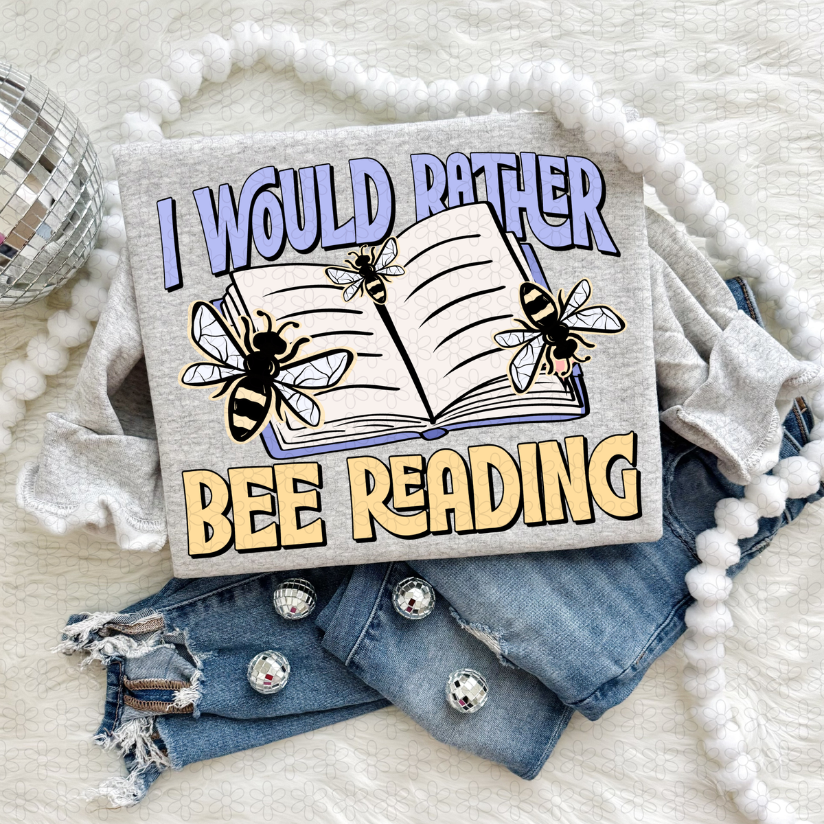 i would rather bee reading Completed Tee