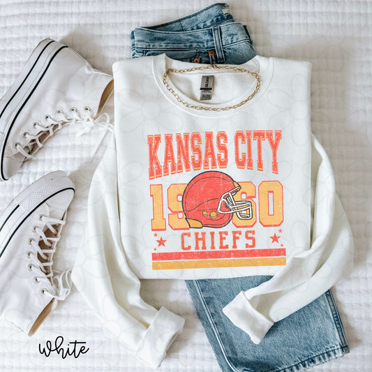 Kansas City Chiefs 1960 Completed Tee