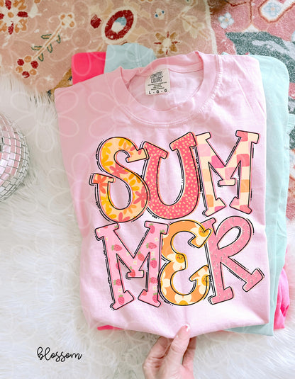 Retro Summer Completed Tee