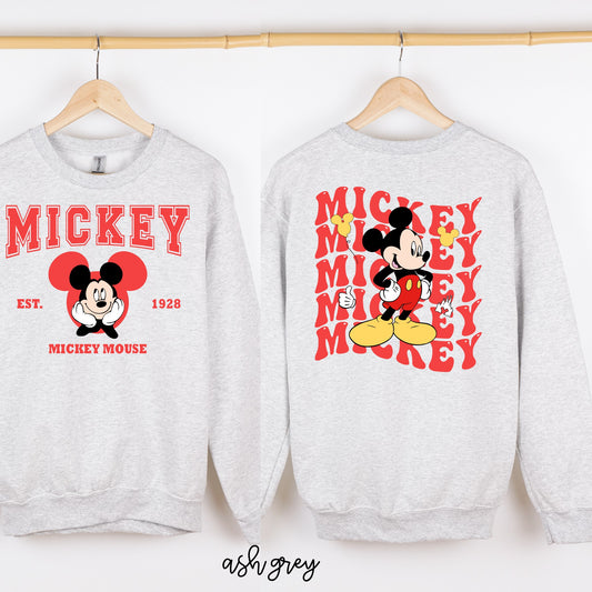 Mickey Est 1928 Kids Completed Tee