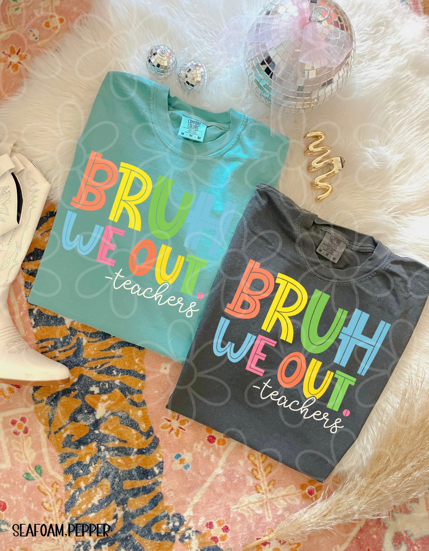 Bruh We Out Completed Tee