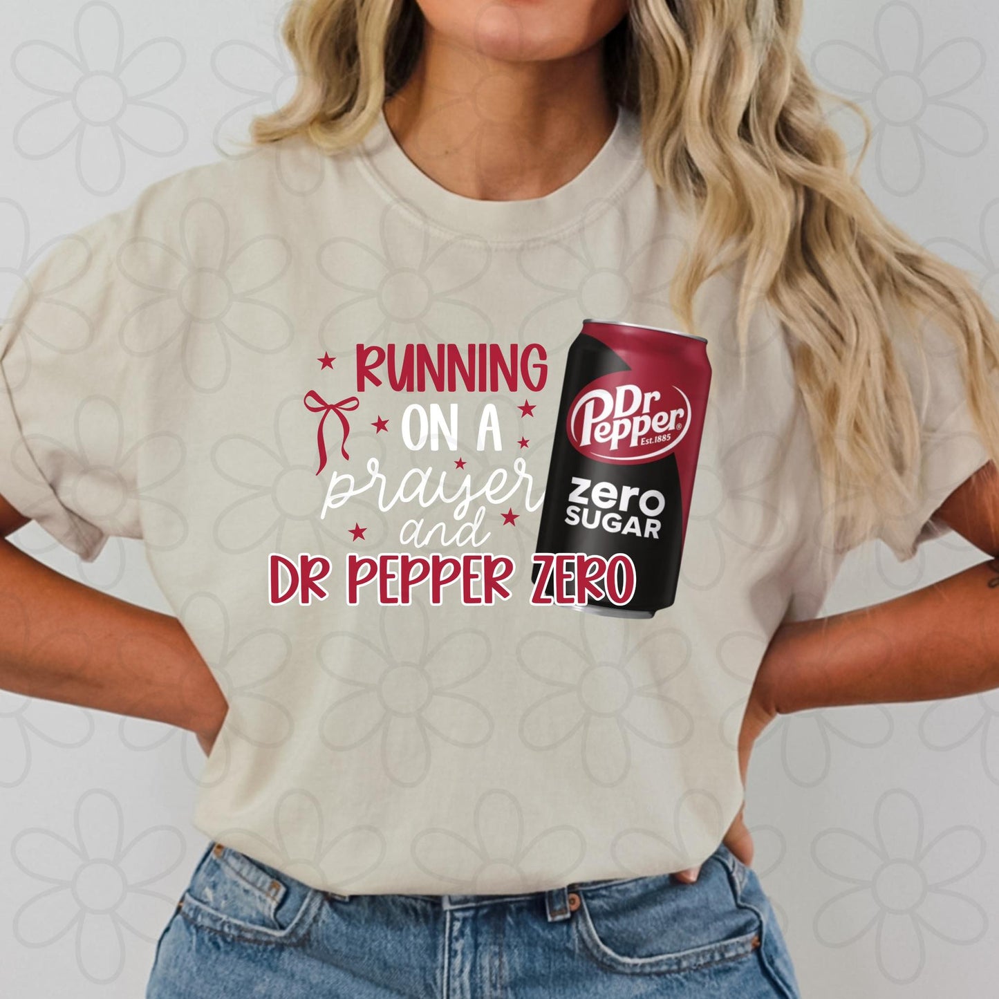 Running On A Prayer Drink - Multiple Options DTF Transfer