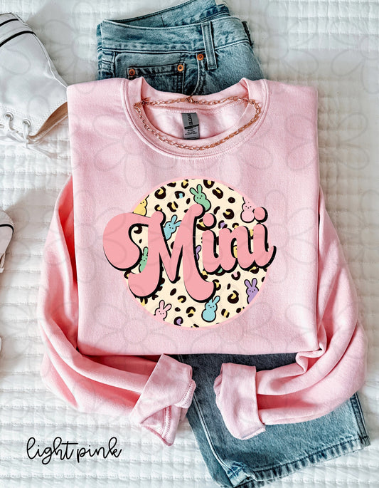 Leopard Peeps Mini Kids Completed Tee