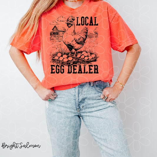 Local Egg Dealer Completed Tee
