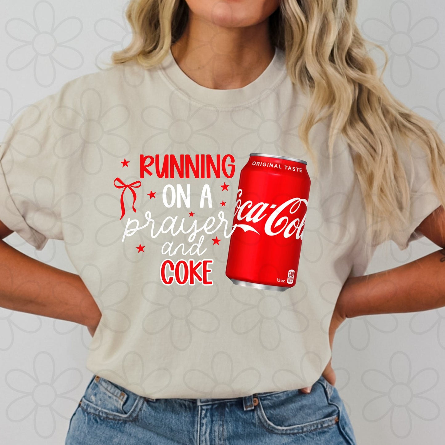 Running On A Prayer Drink - Multiple Options DTF Transfer