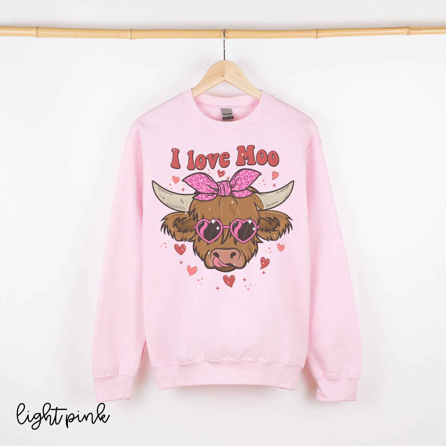 I Love Moo Completed Tee