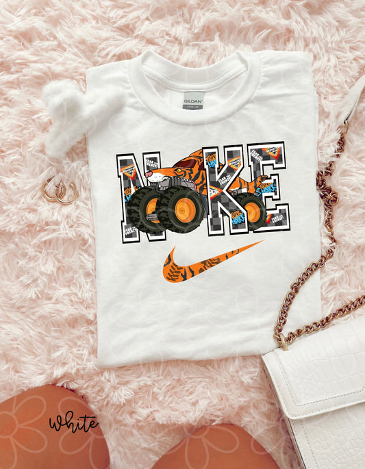 Monster Jam Tiger Shark Nke Completed Tee