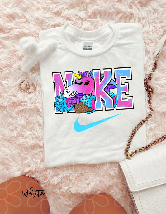 Monster Jam Sparkle Smash Nke Kids Completed Tee
