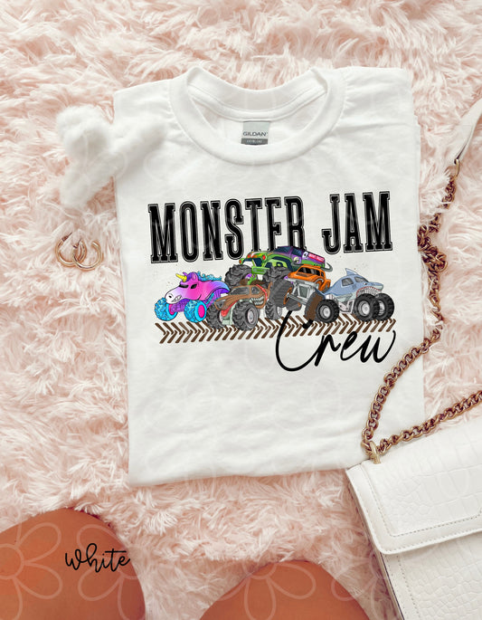 Monster Jam Crew Kids Completed Tee