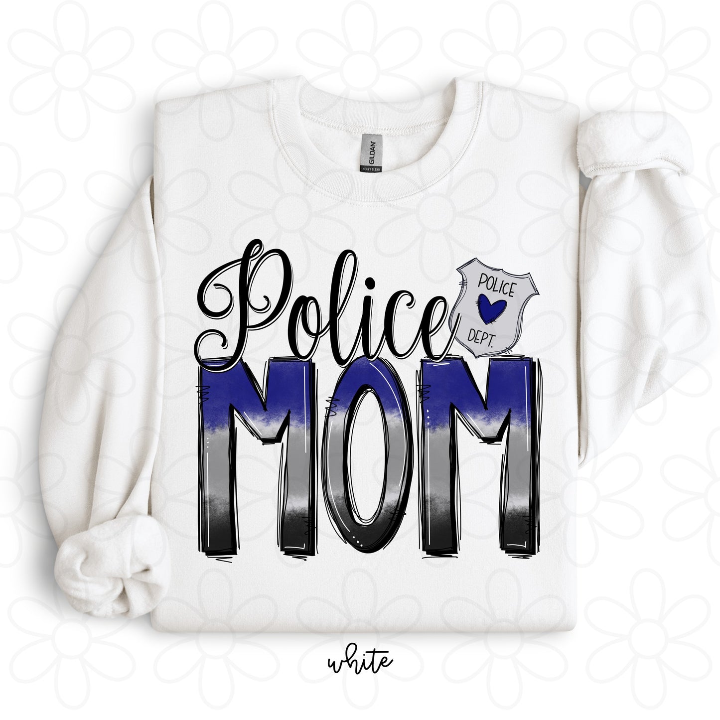 Police Mom Completed Tee