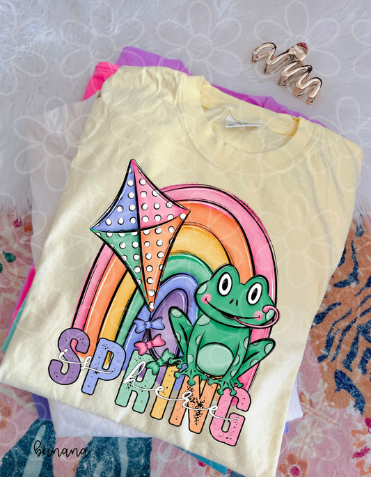 Spring Is Here Kids Completed Tee