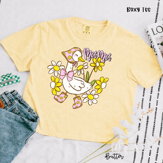 Pink Mama Spring Goose Completed Tee
