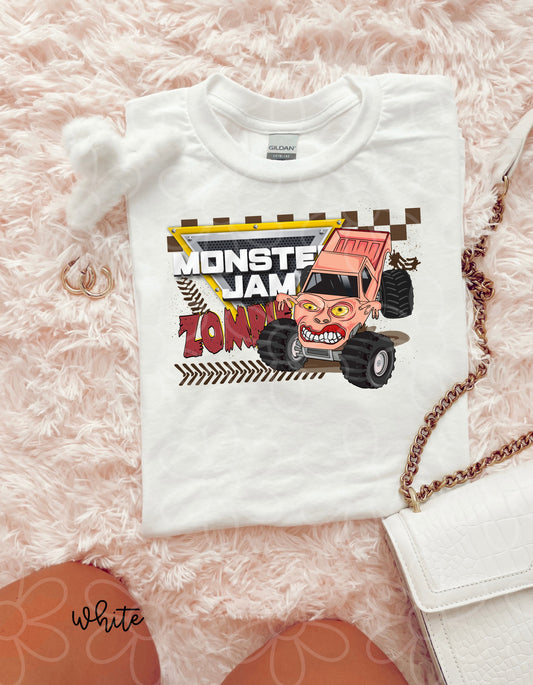Monster Jam Zombie Completed Tee