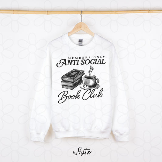 Anti Social Book Club Completed Tee