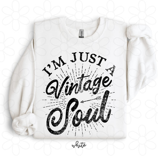 I'm Just A Vintage Soul Completed Tee