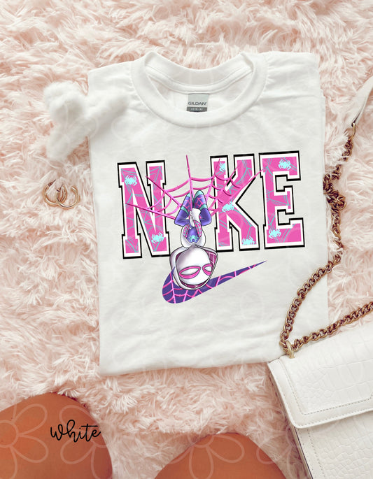 Girls Spider Nke Kids Completed Tee