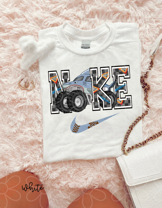 Monster Jam Megalodon Nke Kids Completed Tee