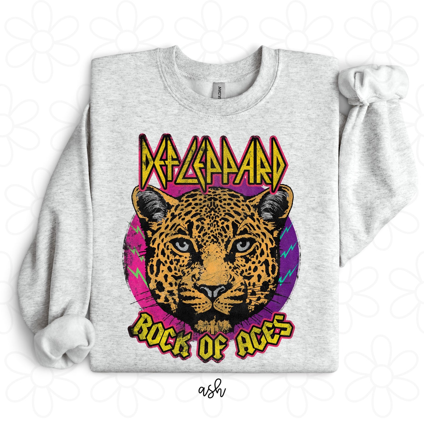 Def Leppard Rock of Ages DTF Transfer