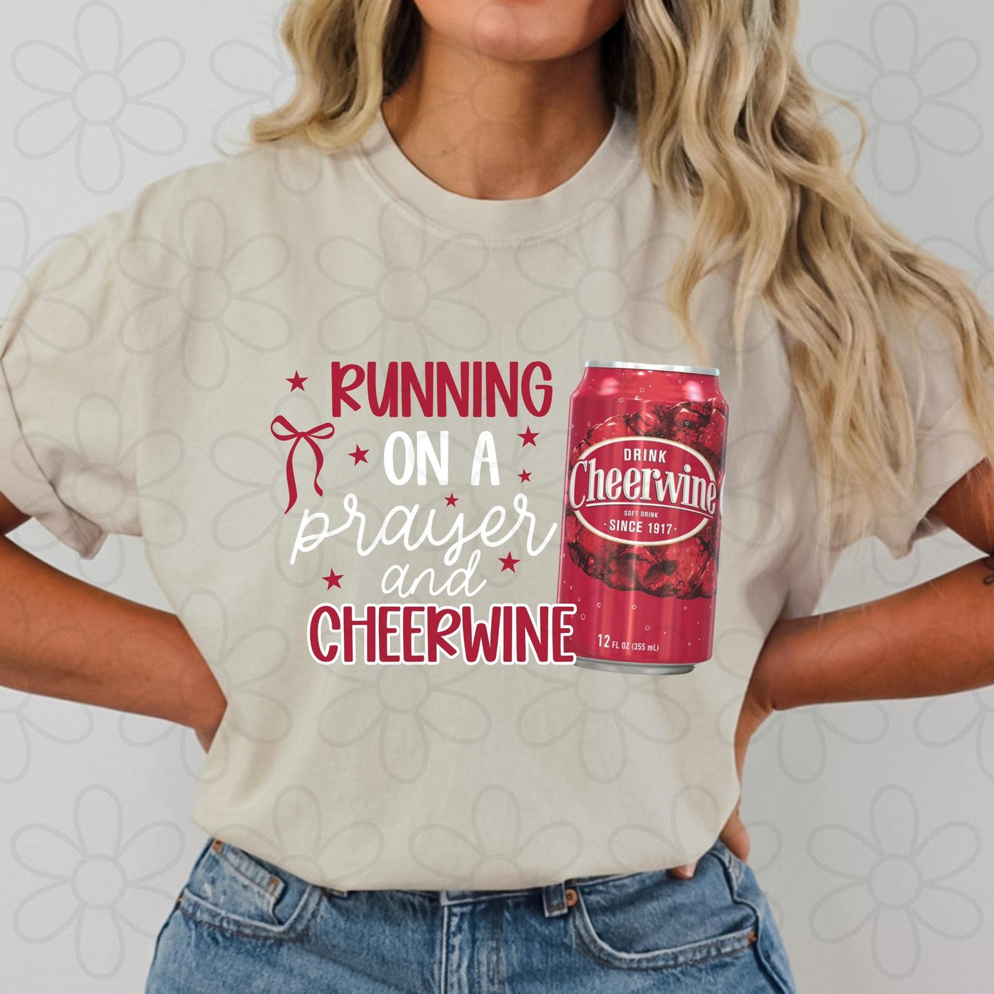 Running On A Prayer Drink - Multiple Options DTF Transfer
