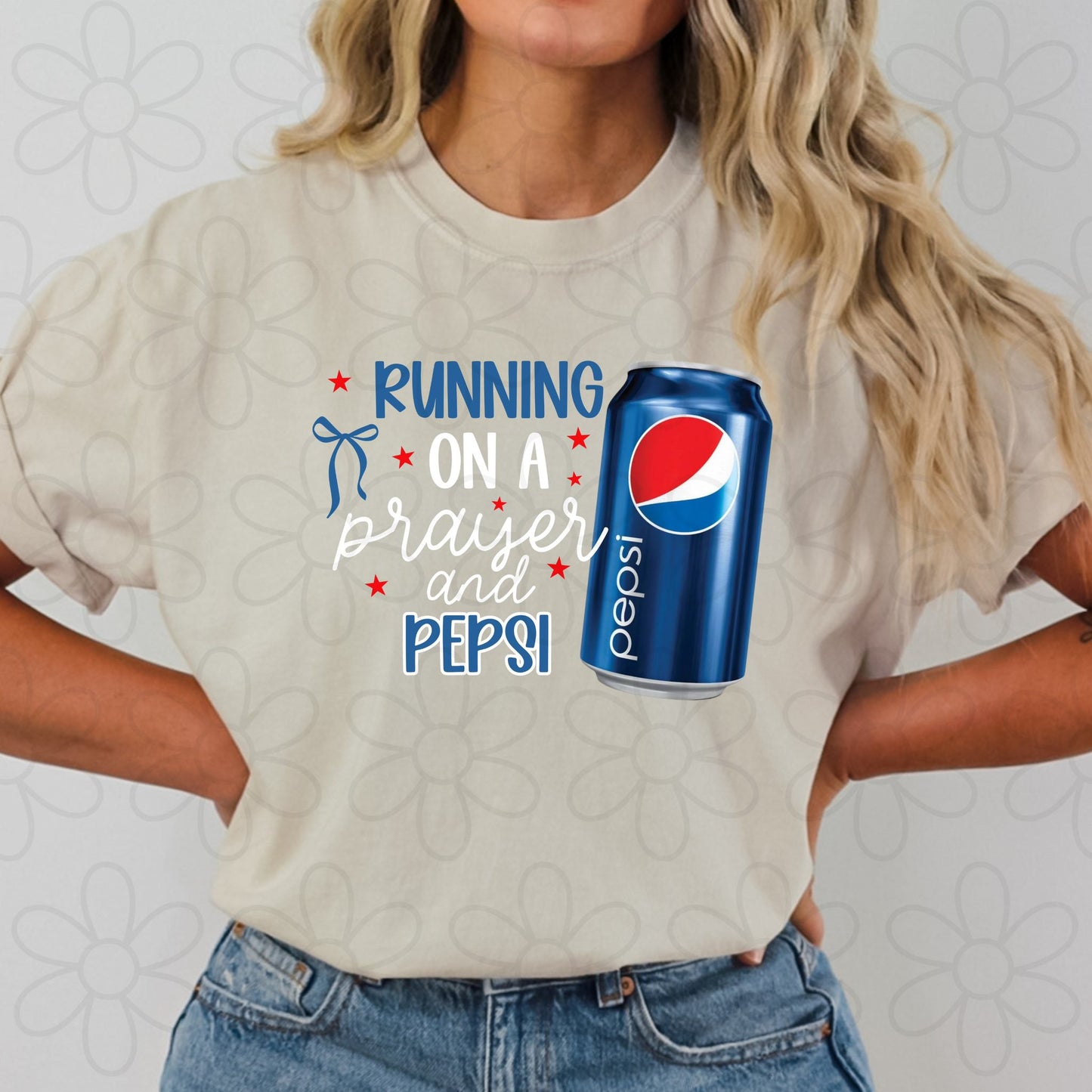 Running On A Prayer Drink - Multiple Options DTF Transfer