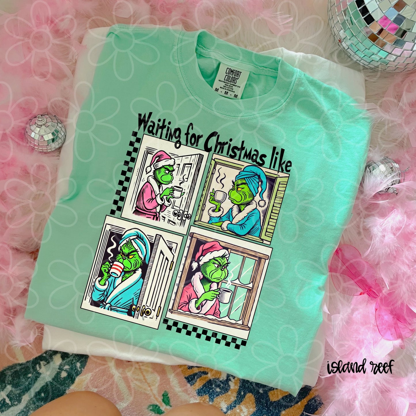 Waiting For Christmas Like Kids Completed Tee