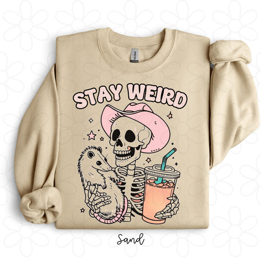 Stay Weird Completed Tee