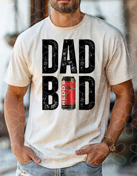 Custom Dad Bod Beer - Multiple Options DTF Transfer