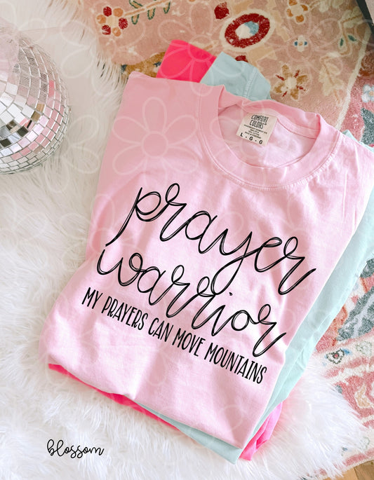 Prayer Warrior Kids Completed Tee