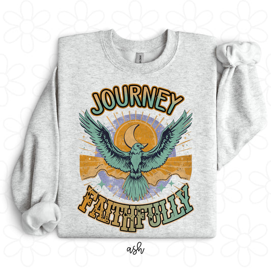 Journey Faithfully DTF Transfer