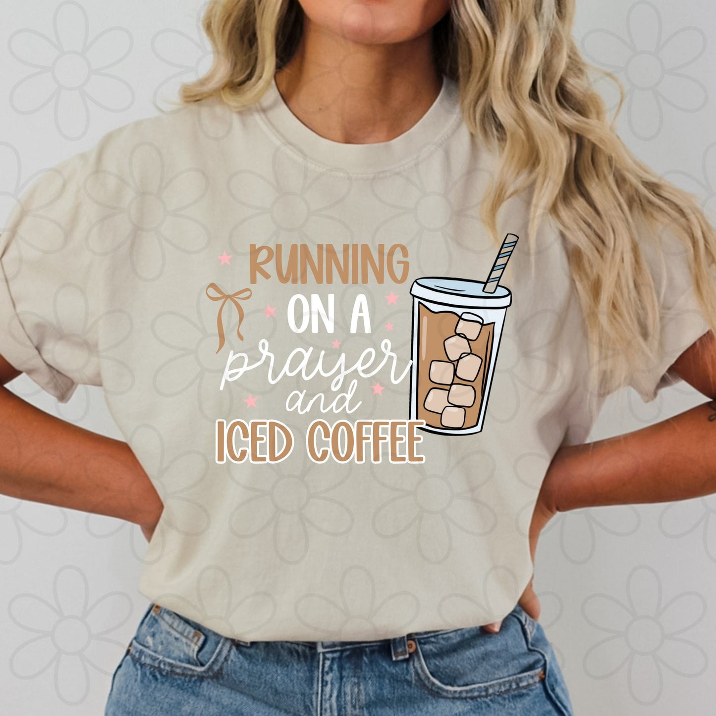 Running On A Prayer Drink - Multiple Options DTF Transfer