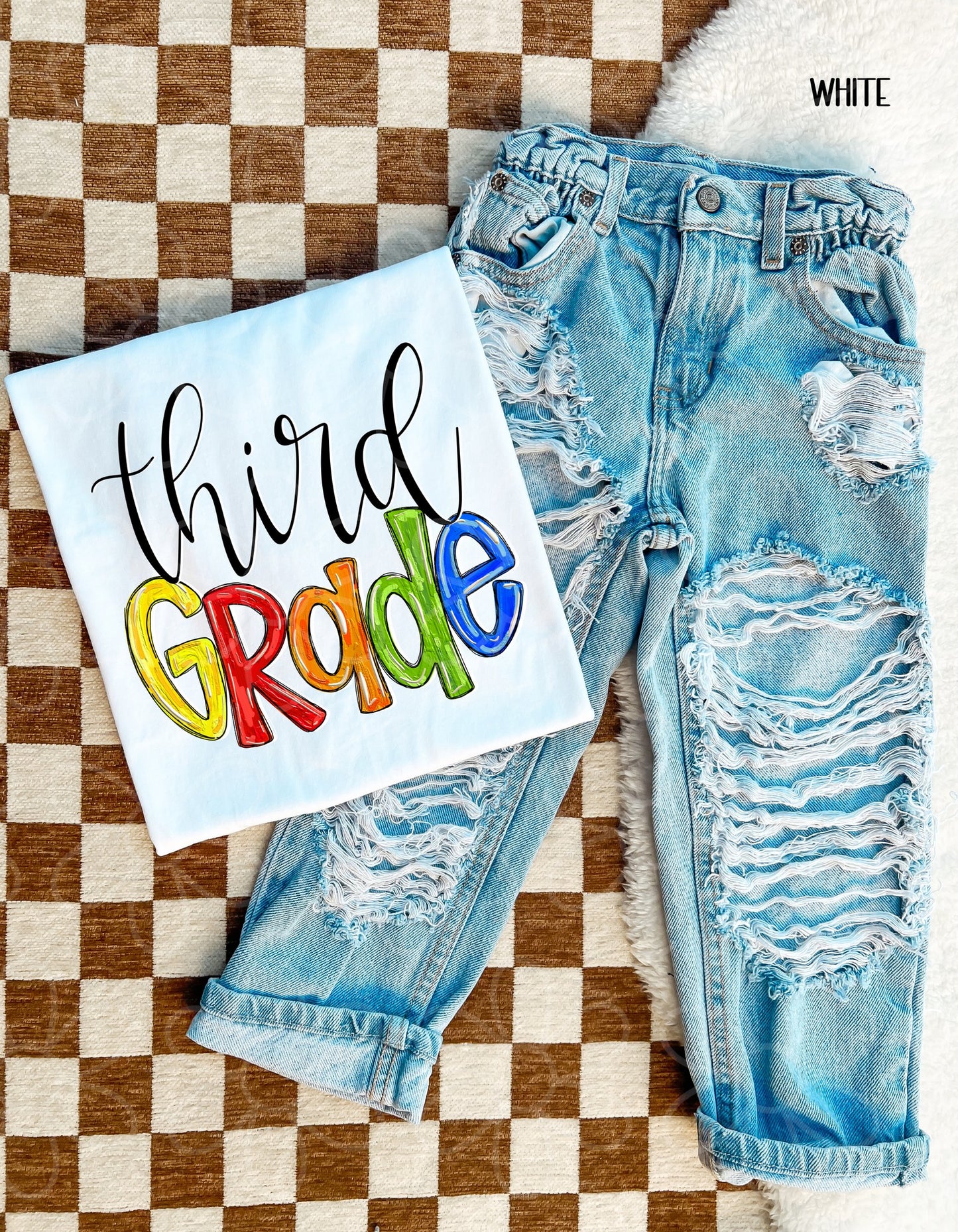 School Grades - Multiple Options Kids Completed Tee