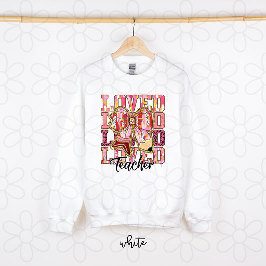 Loved Teacher Completed Tee