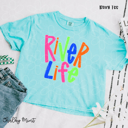 River Life Completed Tee