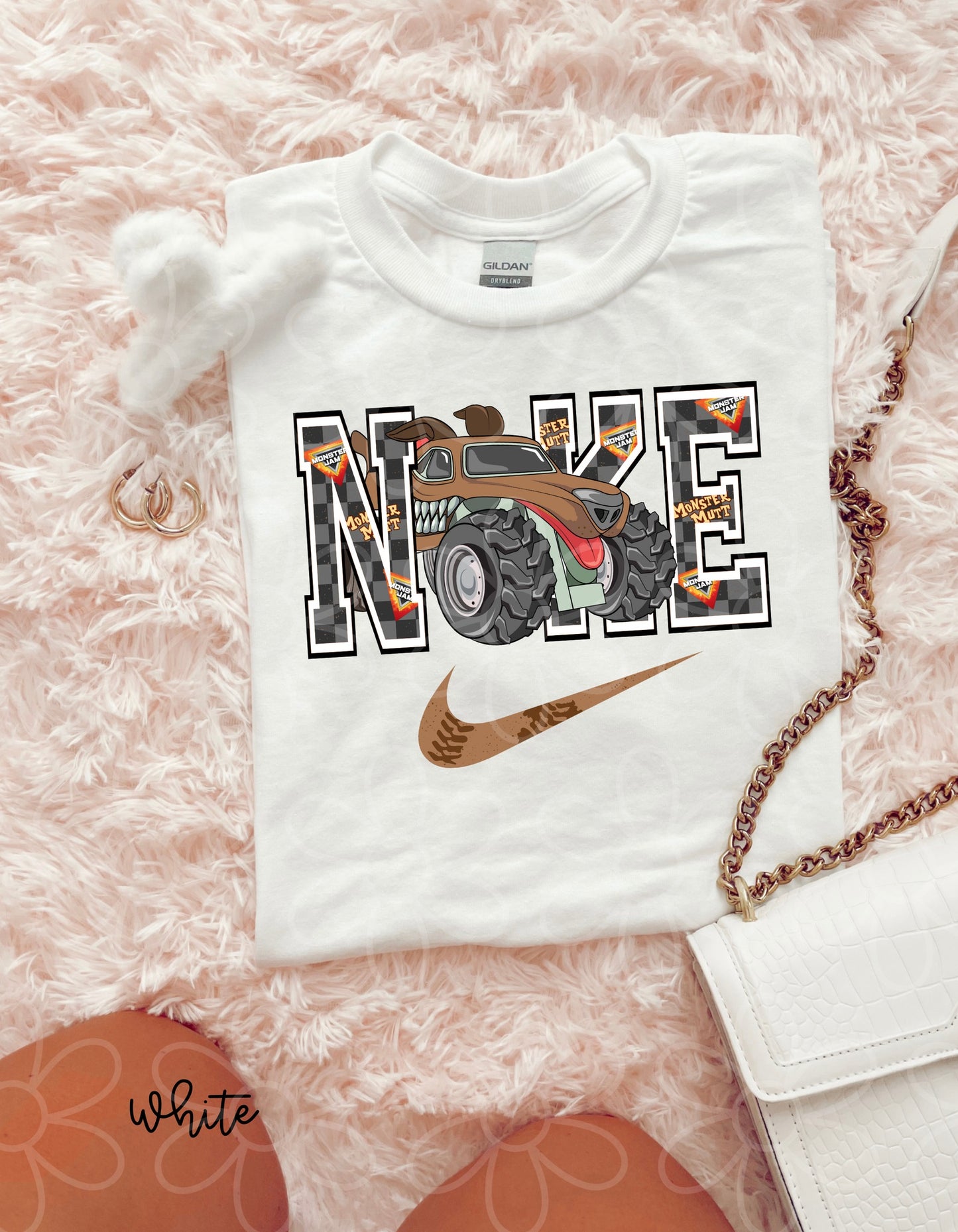 Monster Jam Monster Mutt Nke Completed Tee