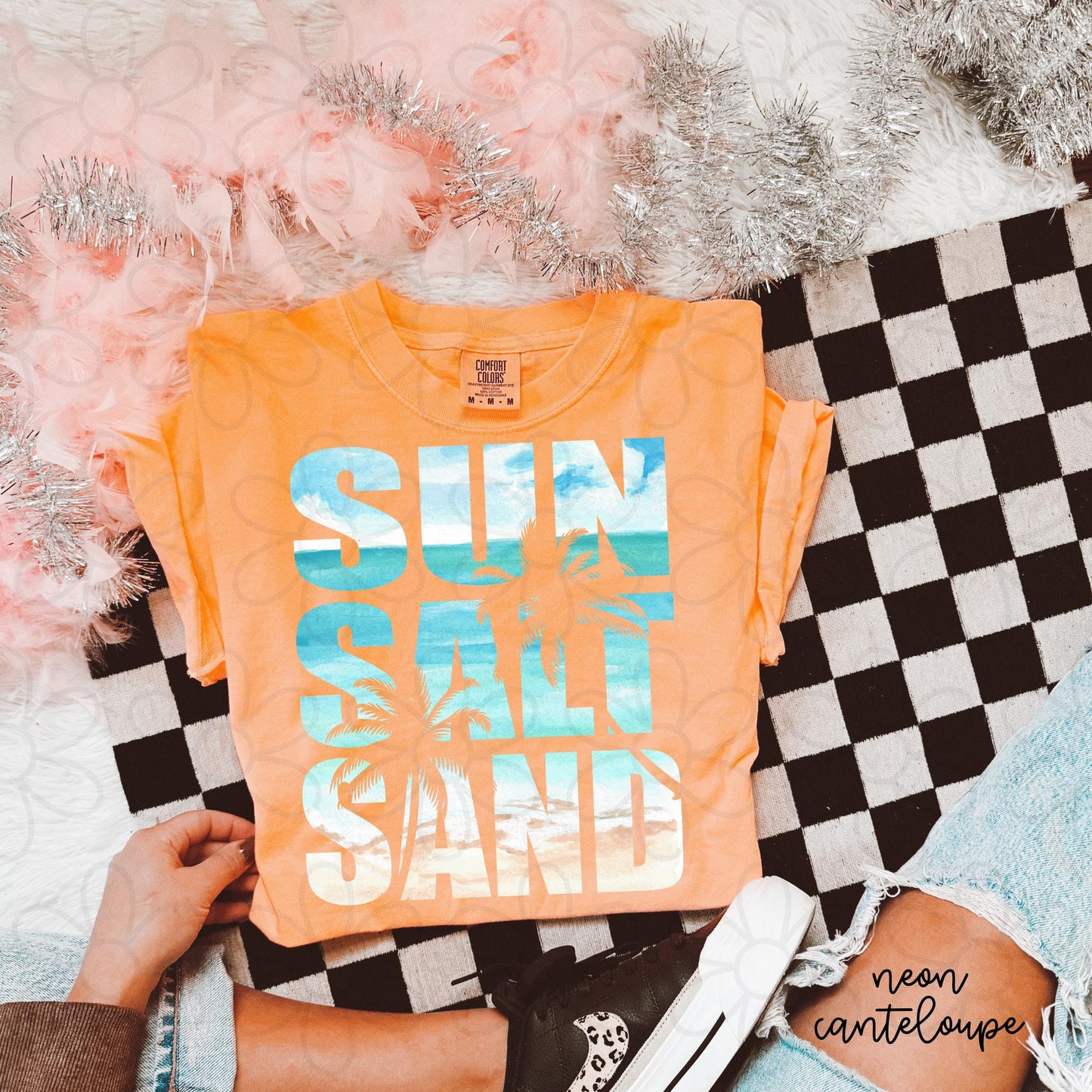 Sun Salt Sand  DTF Transfer
