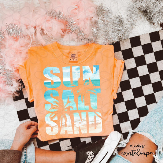 Sun Salt Sand  DTF Transfer