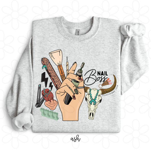 Western Nail Boss Completed Tee