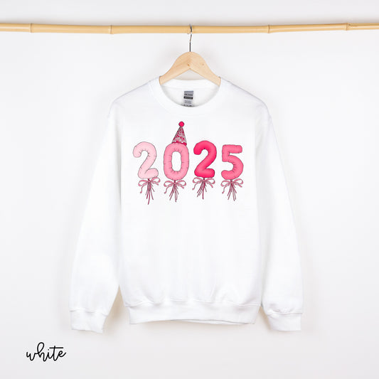 Pink 2025 Bows Completed Tee