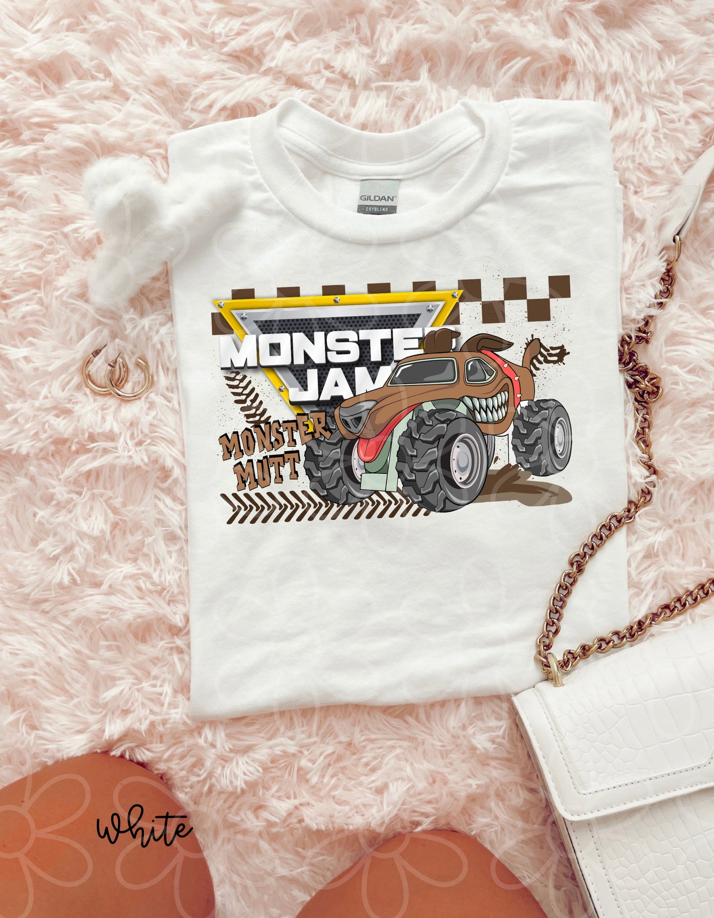 Monster Jam Monster Mutt Completed Tee