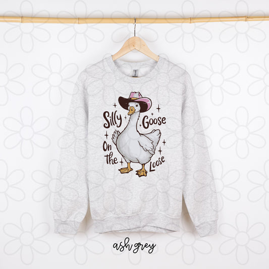 Silly Goose On The Loose Completed Tee