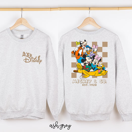 Check Mickey & Co Kids Completed Tee